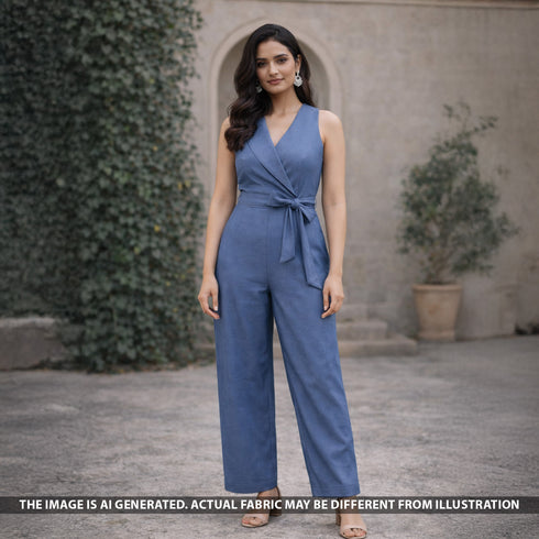 Plain Denim Fabric - F5691