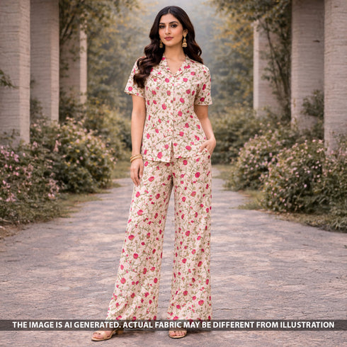 Block Print Cotton Fabric - F5711