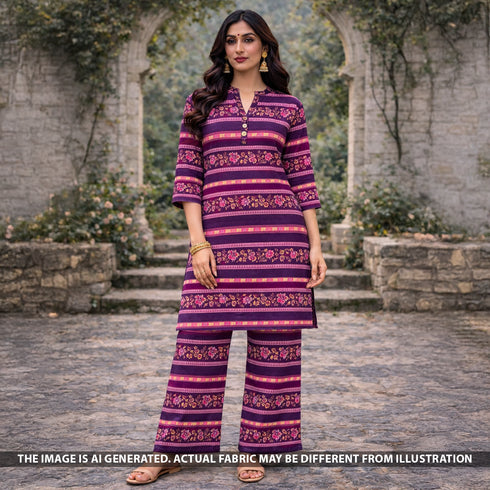 Block Print Cotton Fabric - F5716