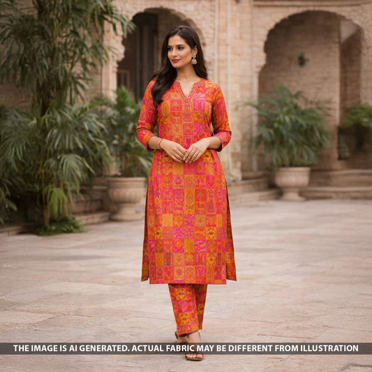 Banarasi Brocade Fabric - F5737
