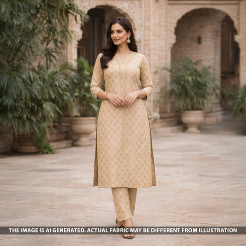 Banarasi Brocade Fabric - F5739