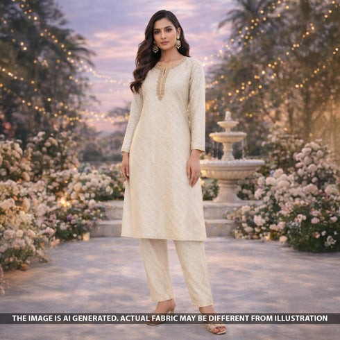 Brocade Silk Fabric - F5592