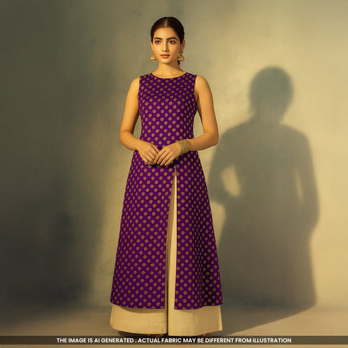 Brocade Fabric- F4102