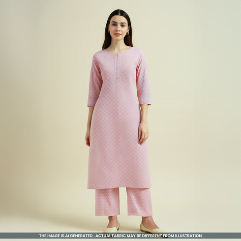 Hakoba Cambric Cotton Fabric- F4281