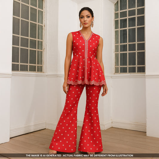 Banarasi Silk Brocade Fabric- F3992