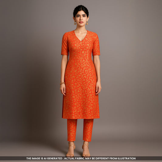 Brocade Fabric- F4029