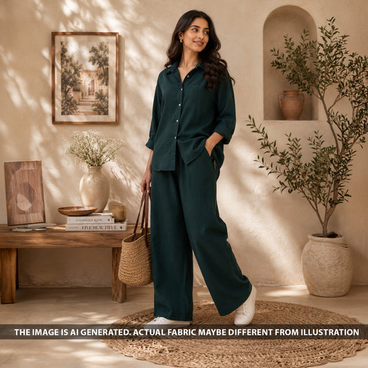 Pure Linen Fabric - F6748