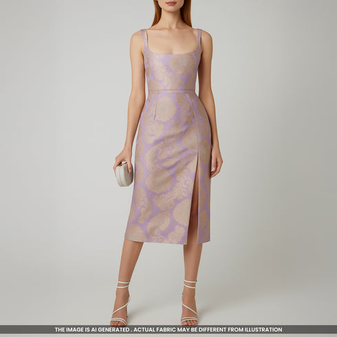 Banarasi Silk Brocade Fabric-4089