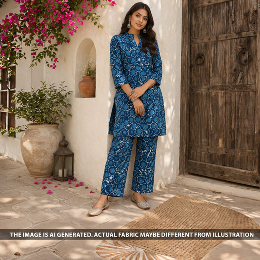 Printed Cambric Cotton Fabric - F6261