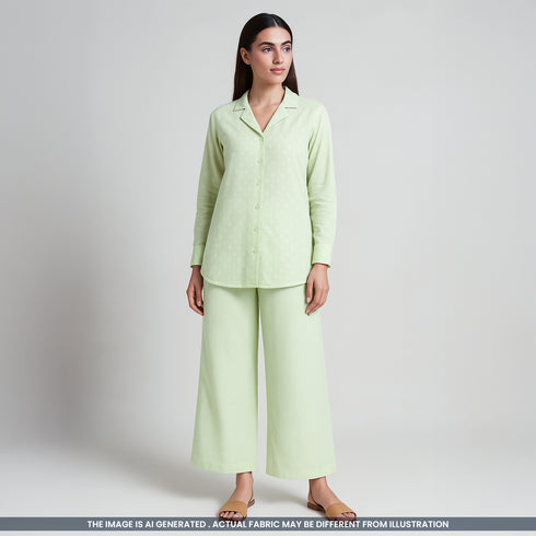 Self Dot Mul Cotton Fabric- F3961