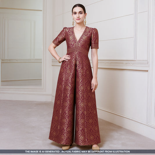 Banarasi Silk Fabric- F3984