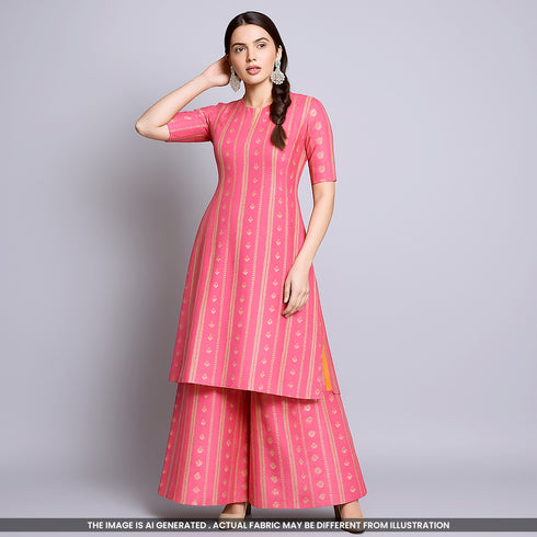 Banarasi Silk Fabric- F3985