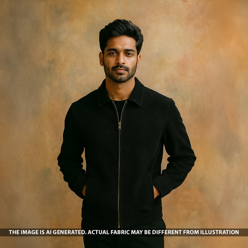 Cauterize Lycra Velvet Dual-Side Fabric - F5235