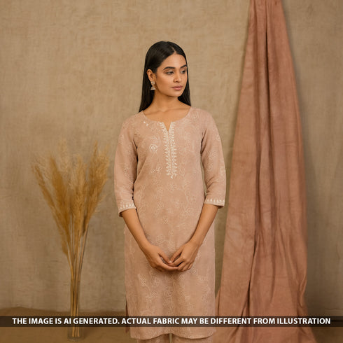 Thread Work Pure Tissue Organza Fabric - F5320