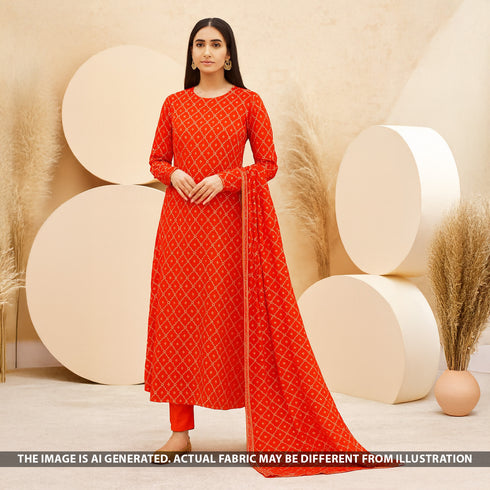 Zari Work Banarasi Gerogette Fabric -F5145