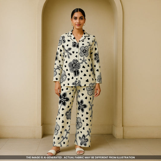 Digital Print Modal Silk Fabric-F5042