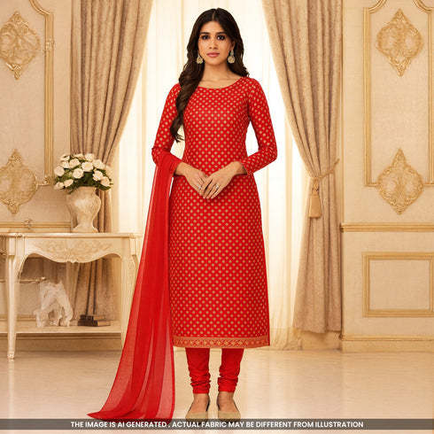 Brocade Fabric-F4945