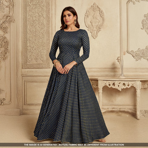 Brocade Fabric-F4946