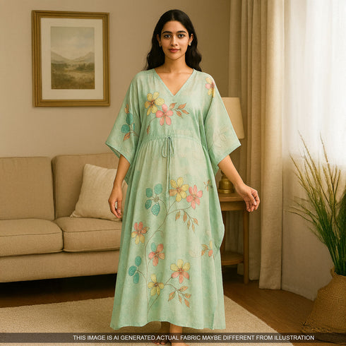 Digital Printed Modal Cotton Fabric-F4426