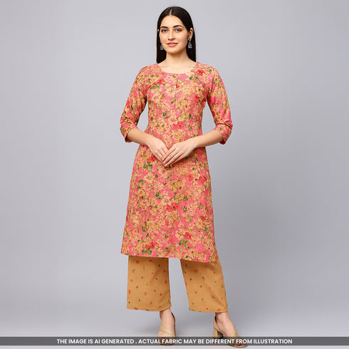 Digital Print Cotton Fabric-F4464