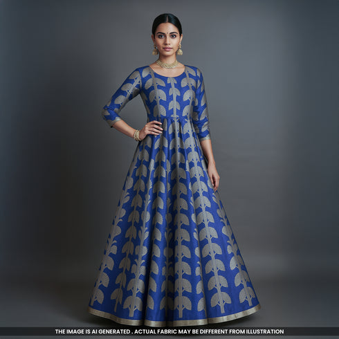 Banarasi Brocade Fabric-F4330