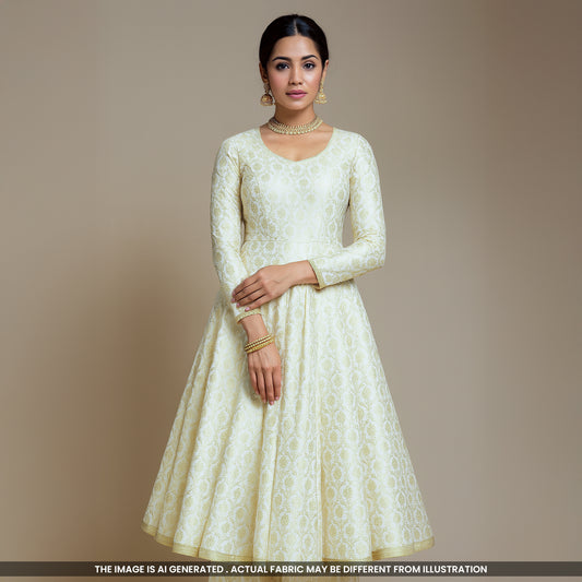 Brocade Fabric-F4332