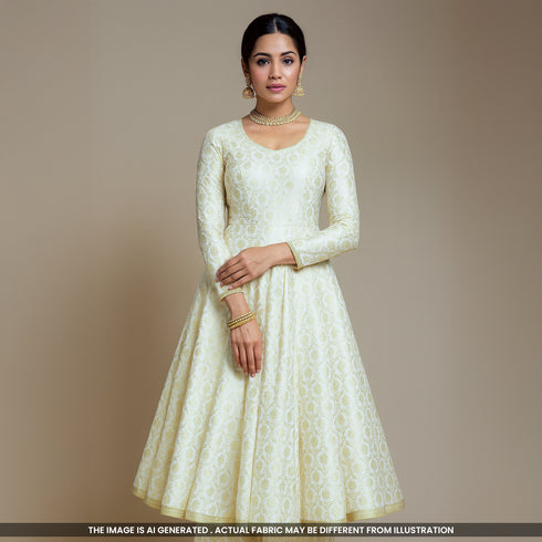 Brocade Fabric-F4332