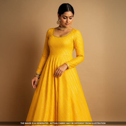 Brocade Fabric-F4336