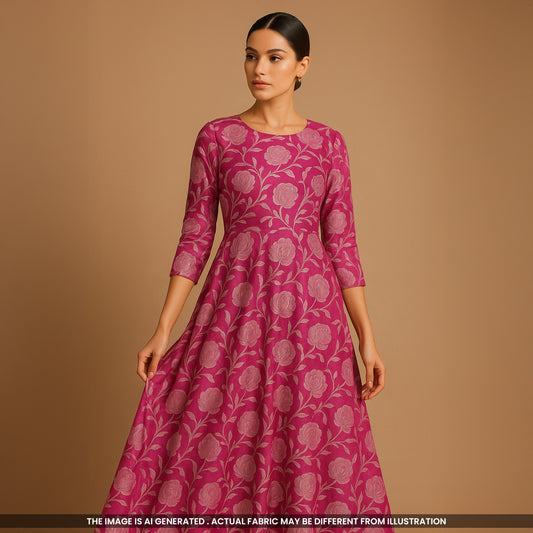 Brocade Fabric-F4337