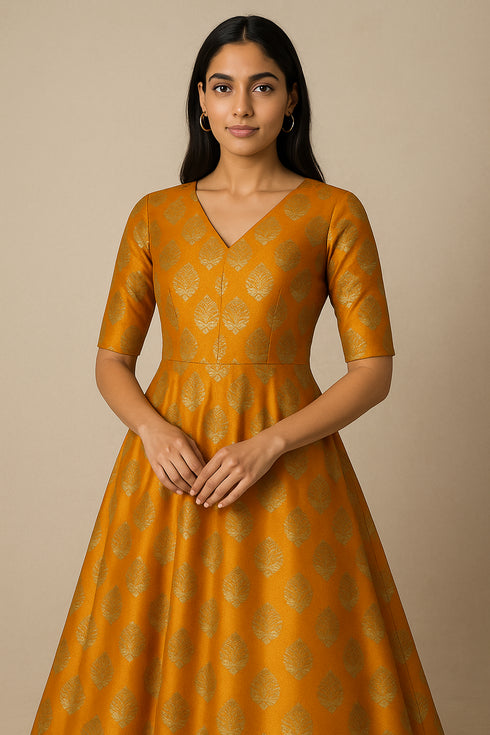 Banarasi Brocade Fabric-F4361