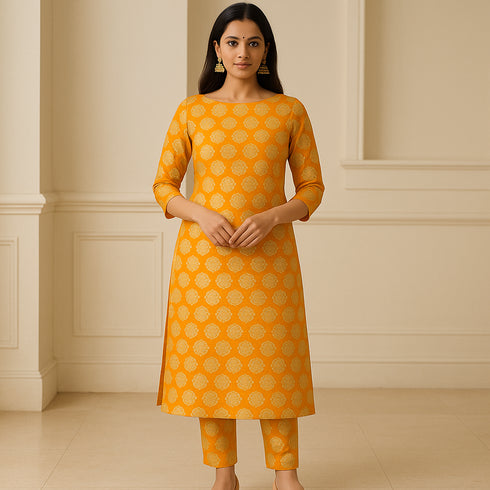 Banarasi Brocade Fabric-F4361