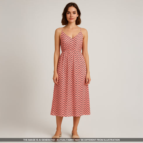 Digital Print Satin Crepe Fabric-F3762