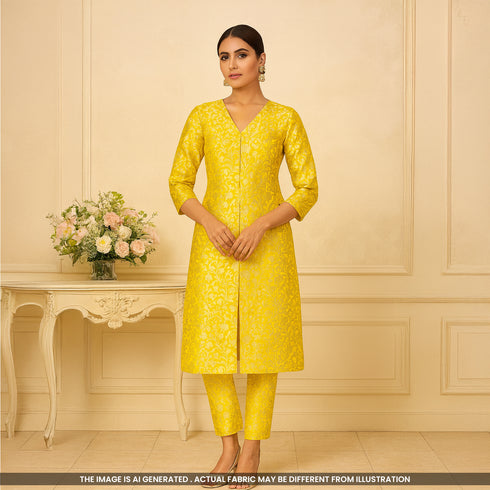 Brocade Fabric-F4891