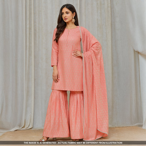 Banarasi Brocade Fabric-F4899