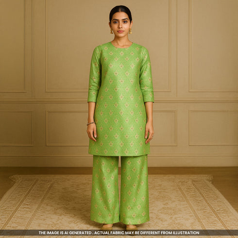 Banarasi Brocade Fabric-F4903