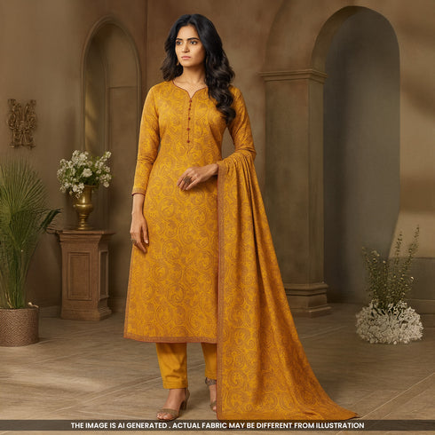 Digital Print Cambric Cotton Fabric-F4931