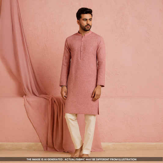Cut Dana Thread Embroidered Linen Cotton Fabric-F4993