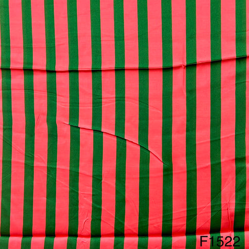 Printed Satin Silk Fabric-F1522