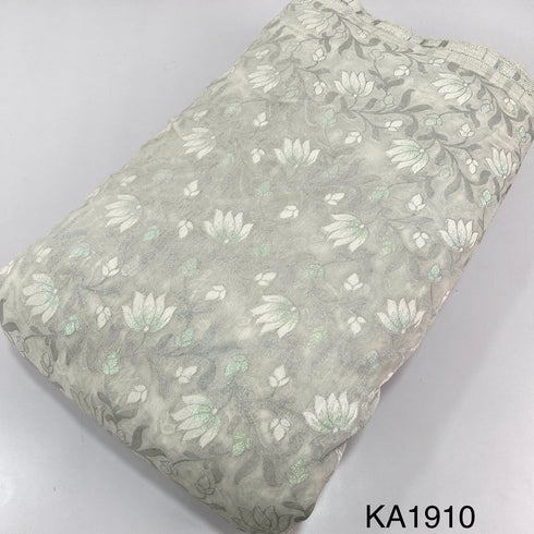 Dyeable Banarasi Silk Georgette Fabric - KA1910