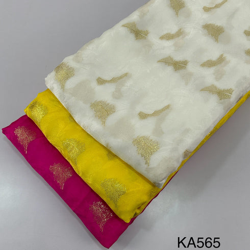 Pure Silk Jaquard Fabric-KA565