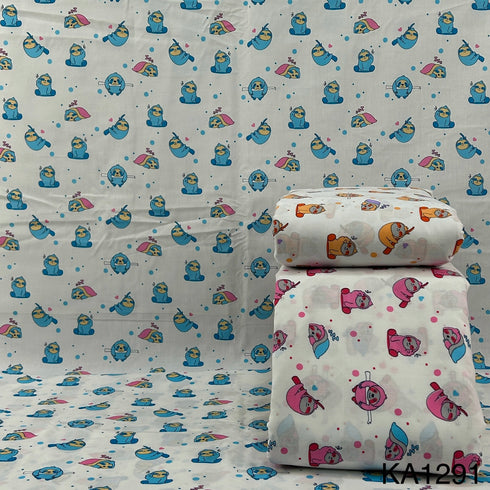 Baby Print Cotton Fabric-KA1291