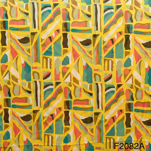 Printed Georgette Fabric-F2082