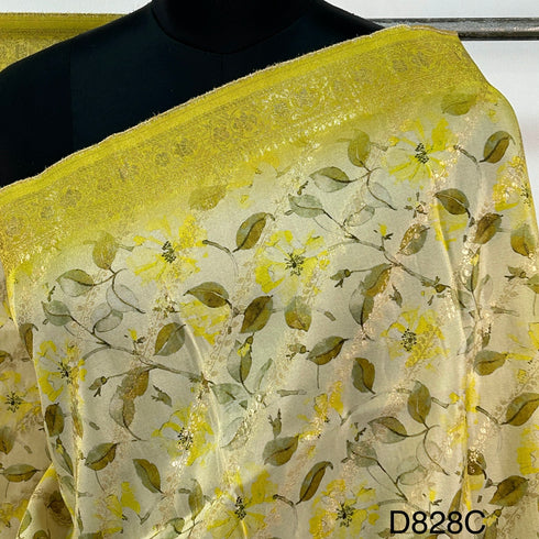 Silk Tissue Georgette Dupatta -D828