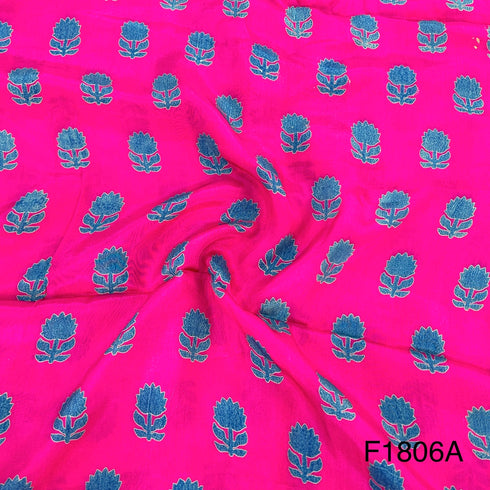 Printed Crepe Fabric-F1806