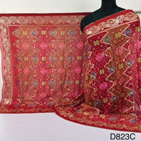 Banarasi Georgette Dupatta-D823