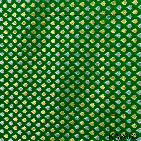 Banarasi Silk Brocade fabric-KA2660