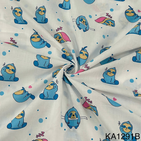 Baby Print Cotton Fabric-KA1291