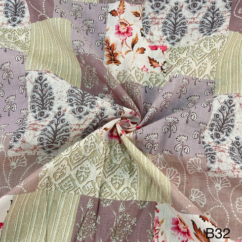 Printed Cotton Fabric-B32