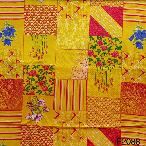 Printed Crepe Fabric-F2088