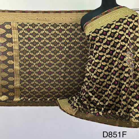 Banarasi Georgette Mirror Work Dupatta-D851